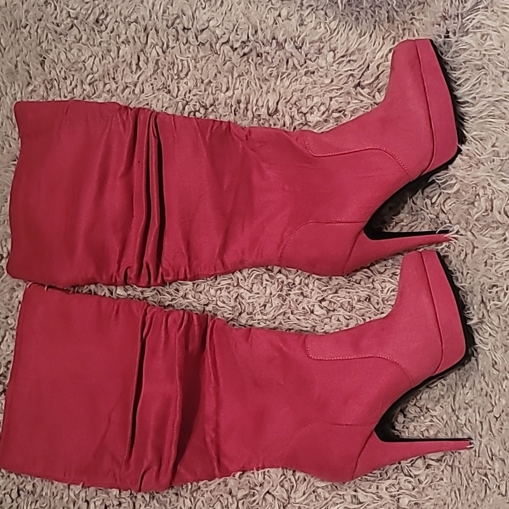 Shoe Dazzle Women's Pink Boots
